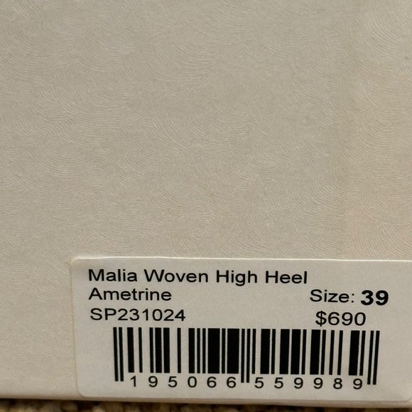 Ulla Johnson Malia Woven Sandals, Multi-colored, Size 39 EU, 9 US - Picture 10 of 10